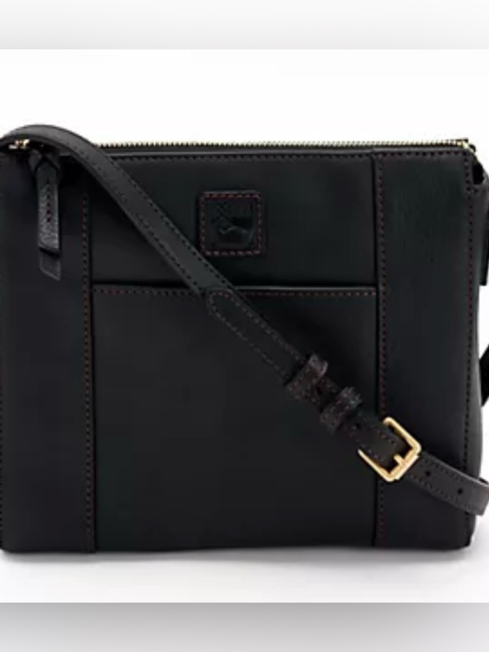 Dooney & Bourke Florentine Leather Lexington Crossbody. NWT. Classic.